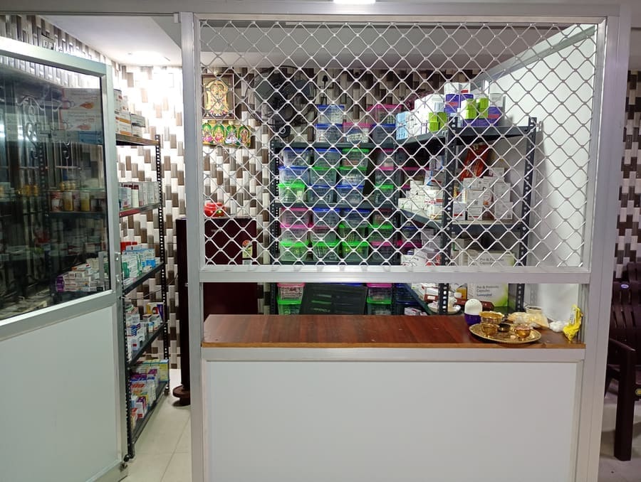In-house pharmacy at A&A Speciality Clinic